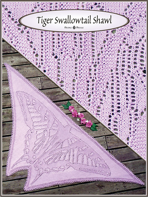 Tiger Swallowtail Shawl