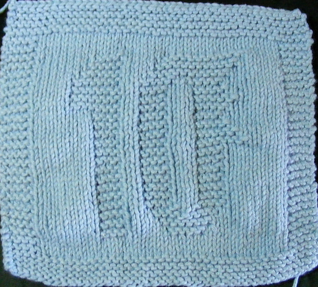 ZA old #10 Patrick Carpentier dishcloth
