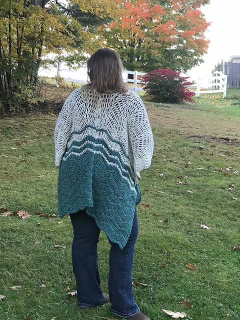 Ripple Blanket Wrap