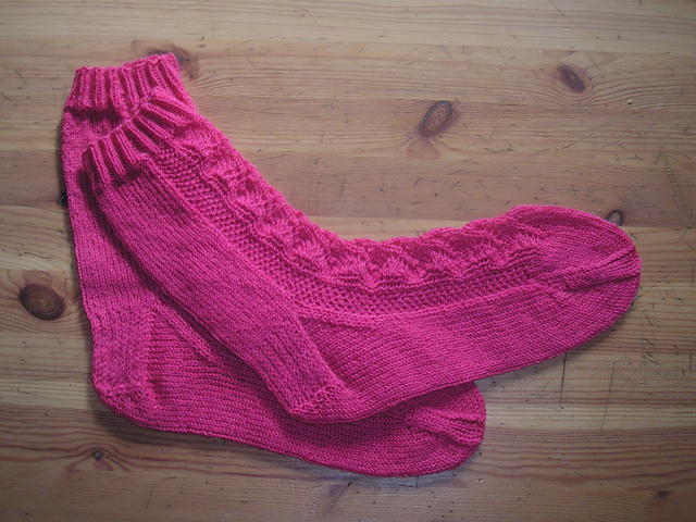 Vietnam - grüne Mustersocken