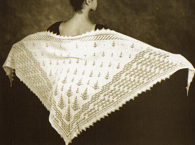 Nature Scene Shawl