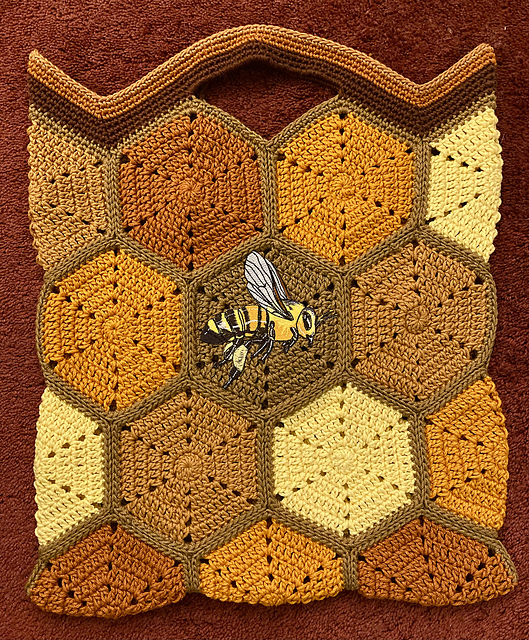 Hexagon Tote Bag