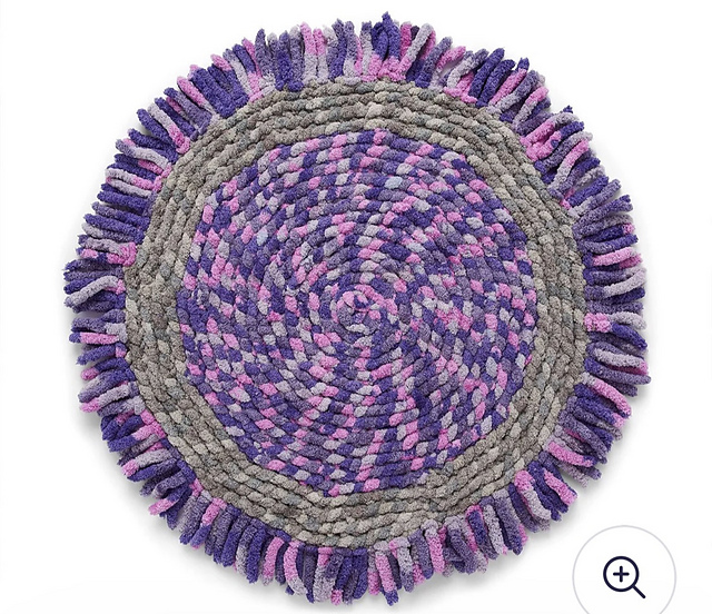 Round and Round Color Block Rug