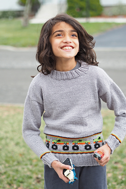 Monster Truck Sweater