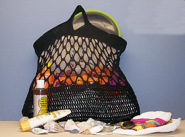 Honeycomb Mesh Tote