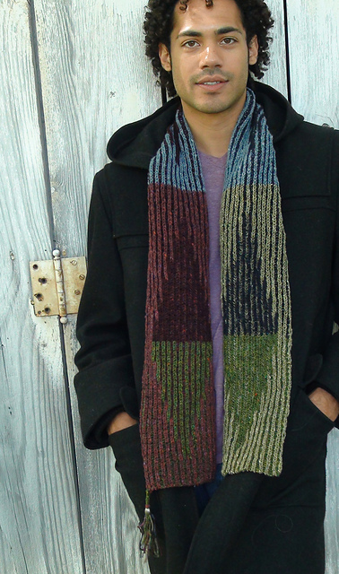 Syncopated Diamonds Scarf