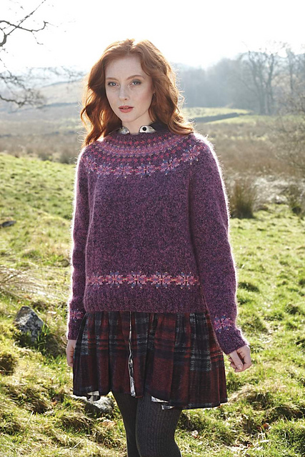 Circular Yoke Sweater