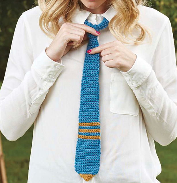 Gold Tipped Tie