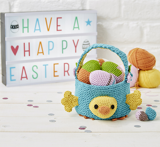 Easter Chick Basket