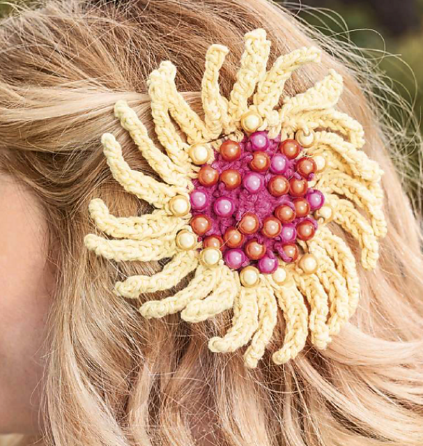 Beaded flower