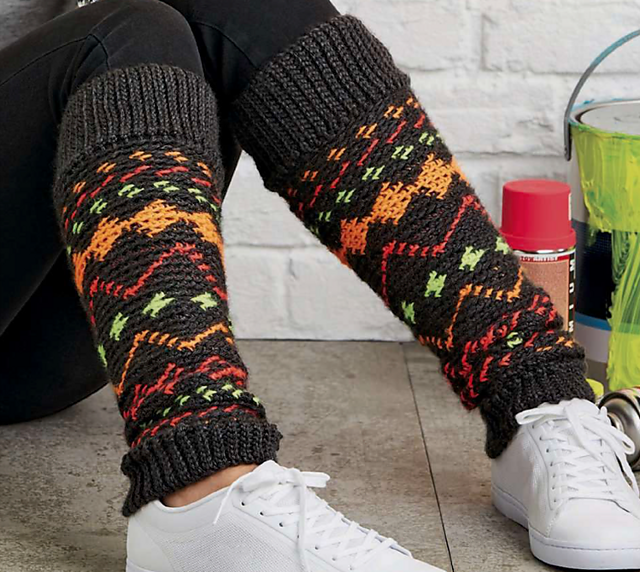 Luminous legwarmers