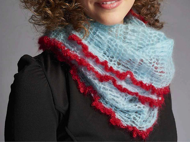 Loopy Two Tone Cowl