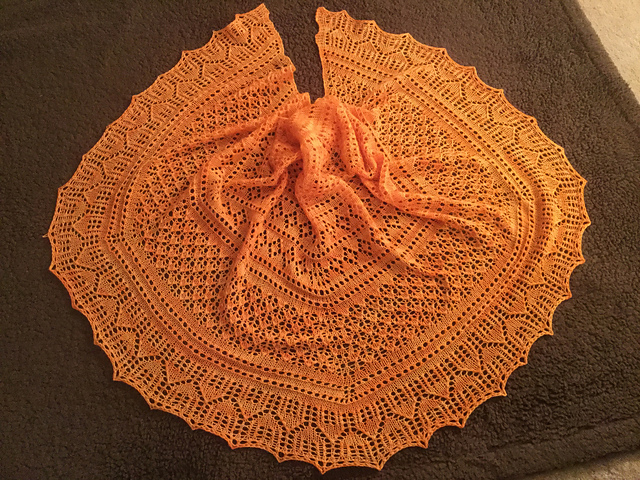 Mystery KAL Shawl (the house cozy)