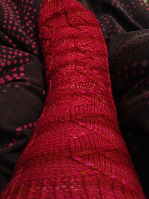 Red Ribbons Socks (Hollows series)