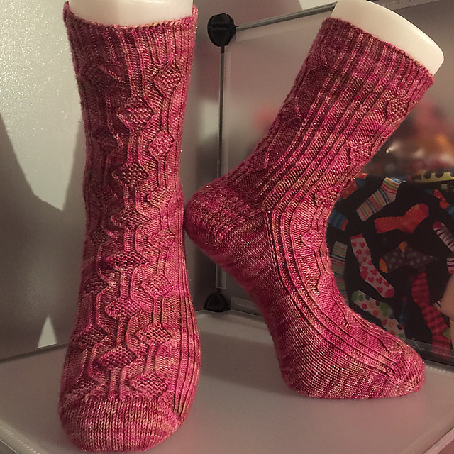 Bump in the Road Socks