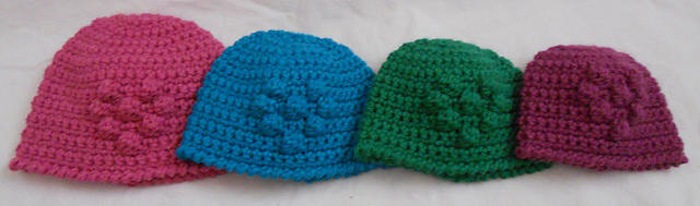 Baby Heart Bobble Beanie