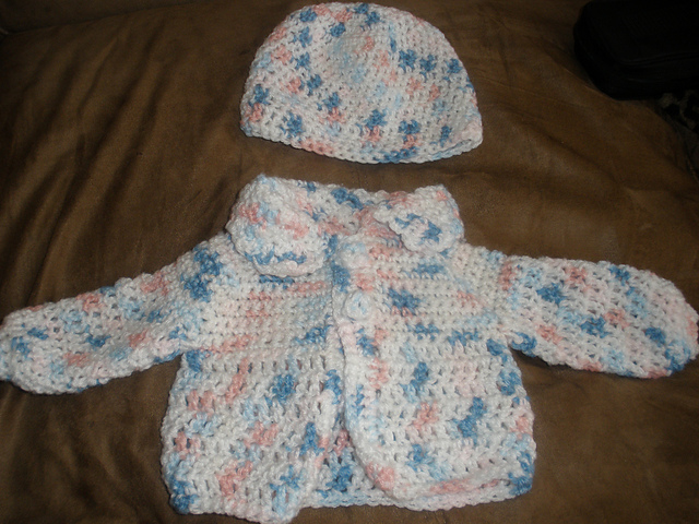 Kathy's Baby's First Sweater