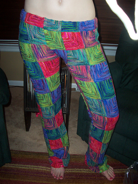 #21 Patchwork Vest and Pants: Pants