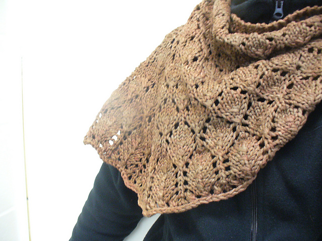 hojas shawl