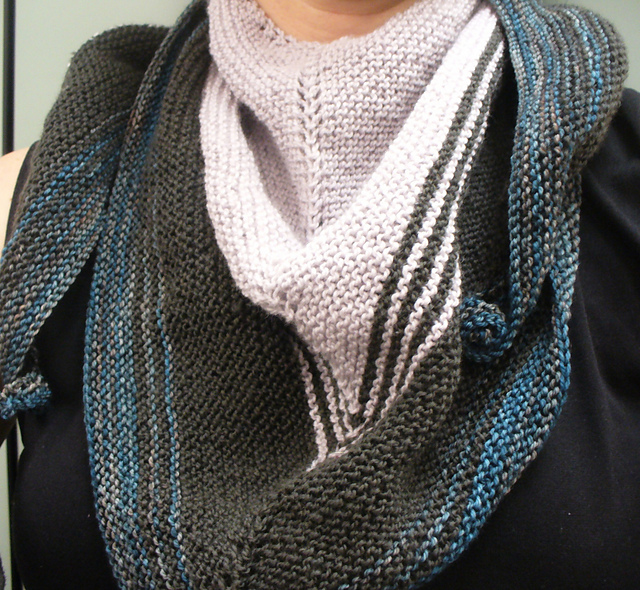 Gone shawl