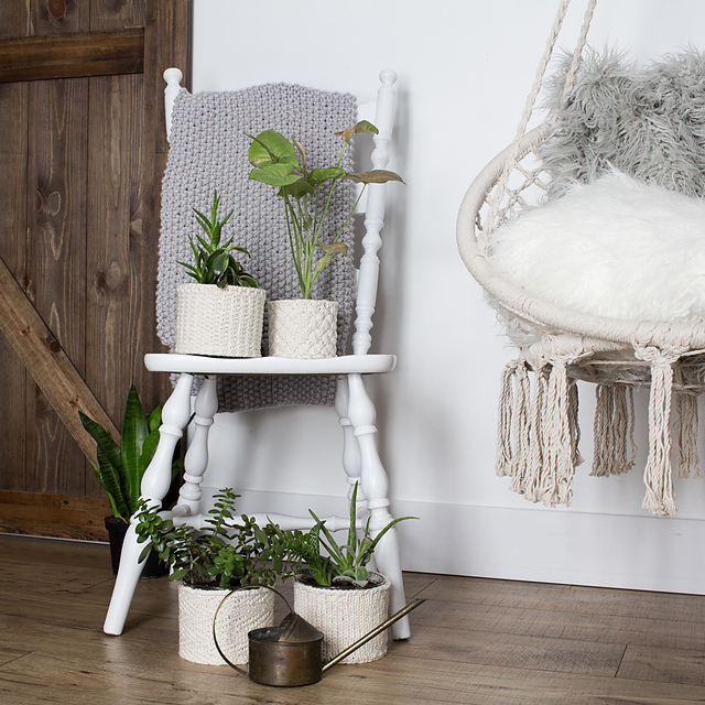 Plant Cozy : Stockinette