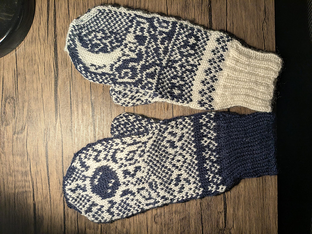 Celestial mittens