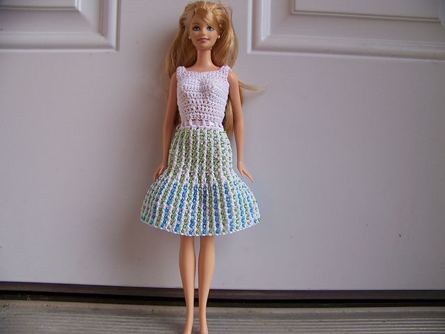 Miss Nancy's Barbie Dress