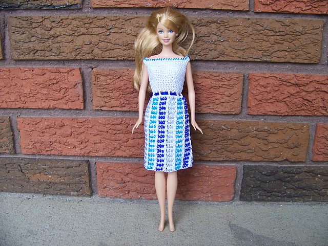 Miss Emily's Barbie Dress