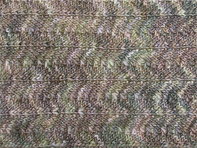 Light Reversible Herringbone Scarf
