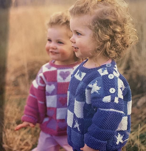Heart and Star Patch Sweaters