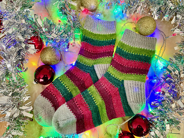 Tinsel Socks