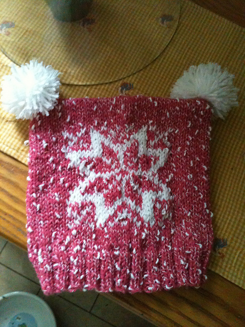 Snowflake T-bag Hat