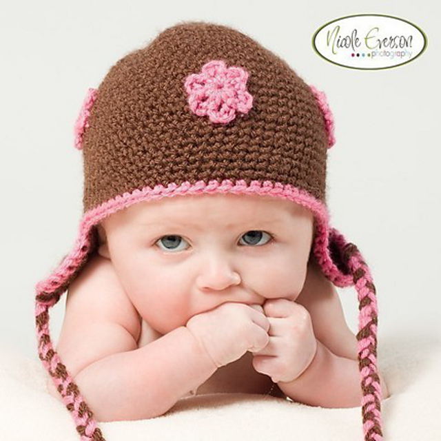 Basic Baby Earflap Beanie