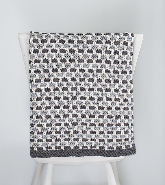 Gridlock Baby Blanket