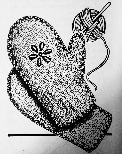 Crocheted Mittens
