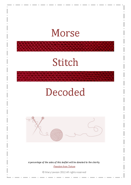 Morse Stitch Decoded