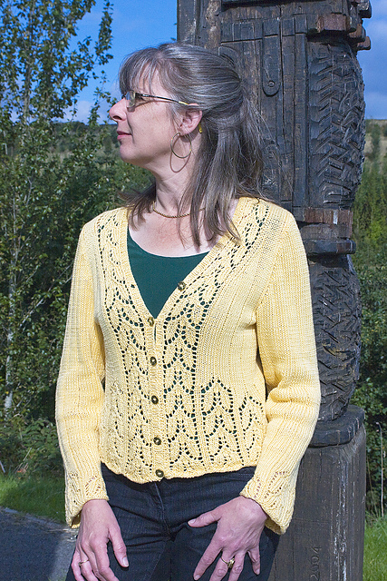 Leafy Lace Cardigan & Waistcoat