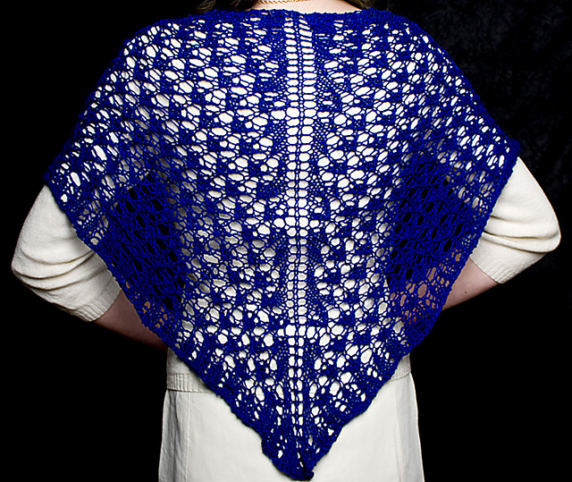 Feather Lace Shawl
