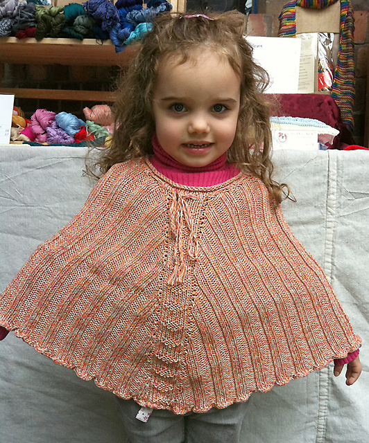 Child's Poncho in Super 10