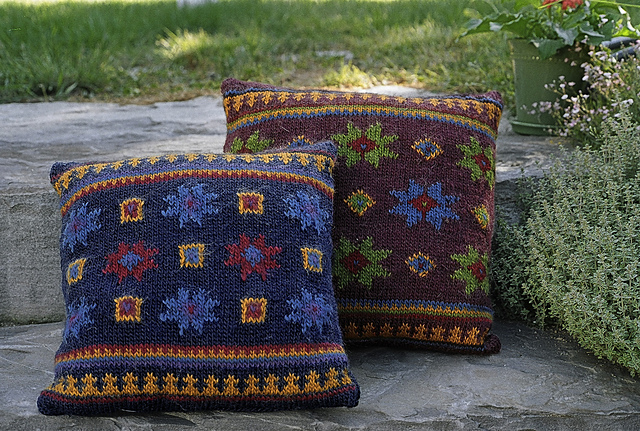 Kazak Star Pillow