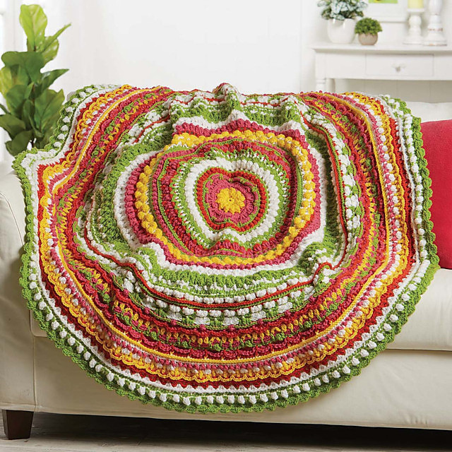 Zinnia Afghan