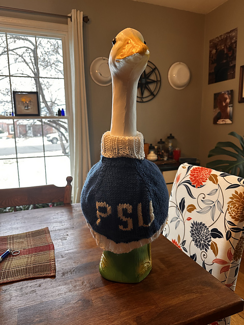 Goostavo Porch Goose Sweater