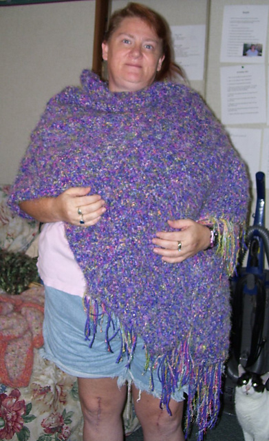 Parquet Stitch Shawl
