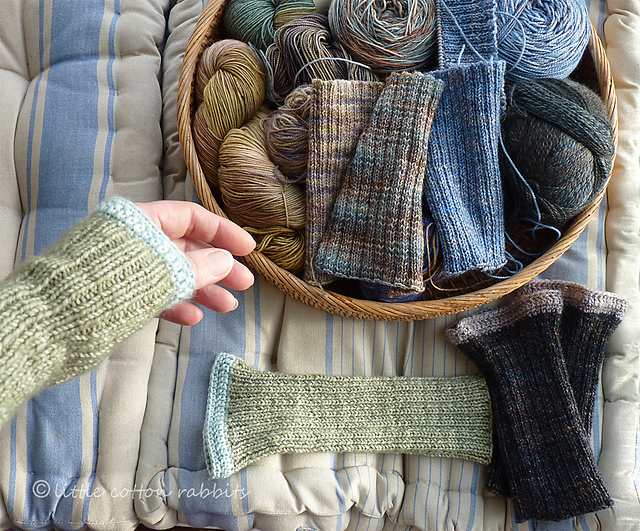 Ribbed Wristwarmers