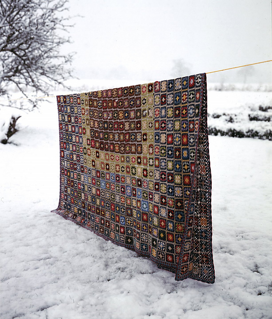 Granny Square Blanket