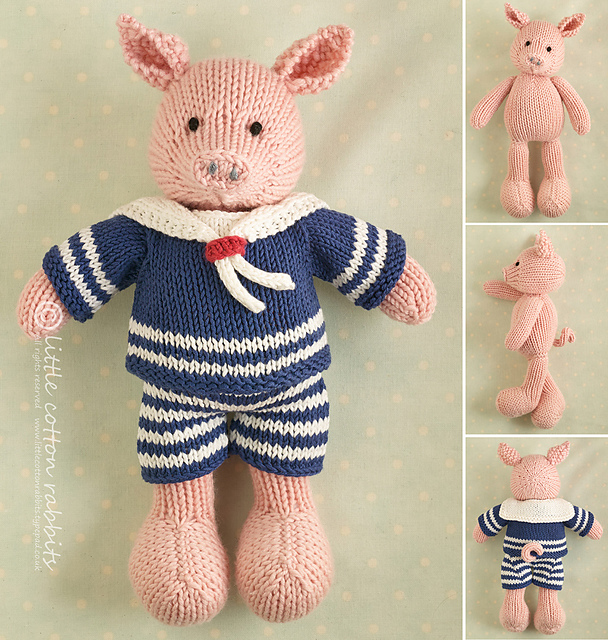 Pig in a sailor suit