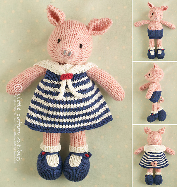 Pig in a sailor dress