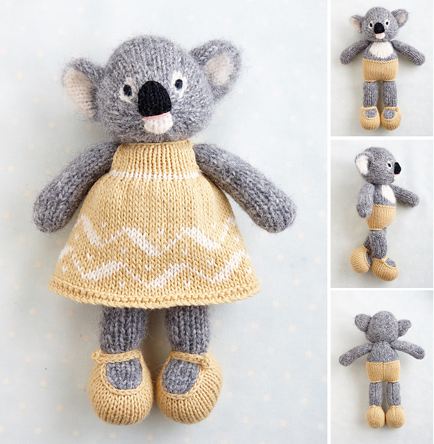 Koala in a dress