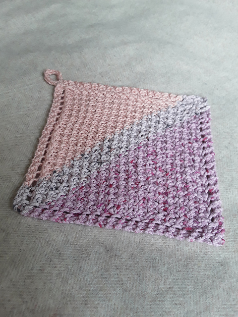 Double Moss Dishcloth
