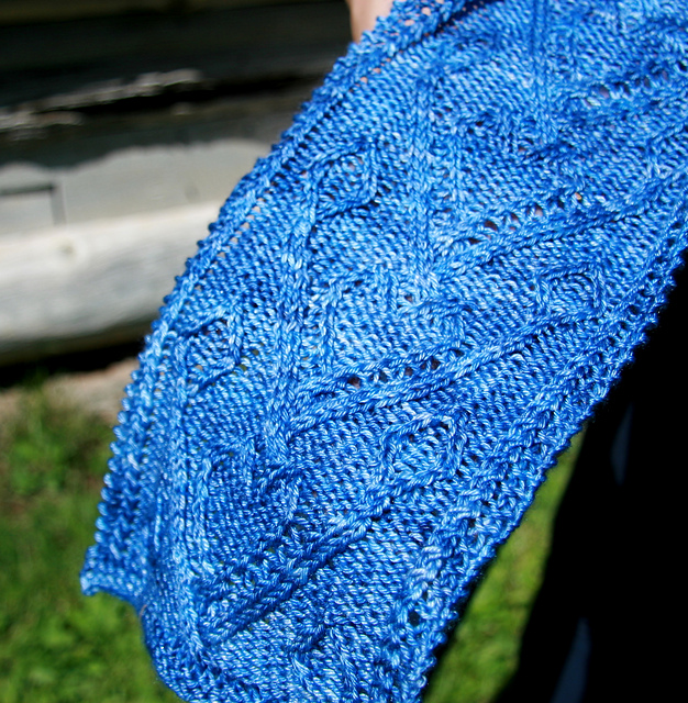 Blackberries Scarf